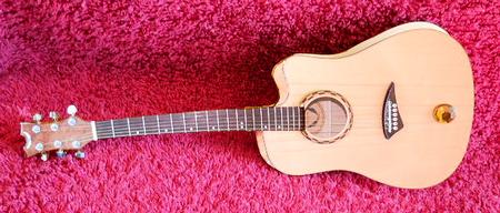 Guitar Shaped Birthday / Father's Day Card by Gail Pennycuick