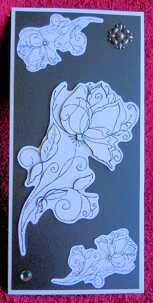 Fantasy Flower 2 Digital Stamp by Gail Pennycuick