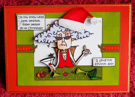 Cute Christmas Hats 3D Decoupage Sheet by Gail Pennycuick