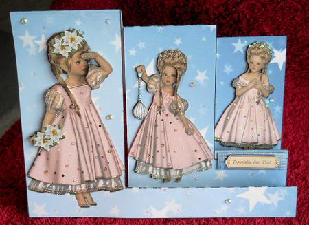 Snow Princess 3 Stepper Card Kit by Gail Pennycuick