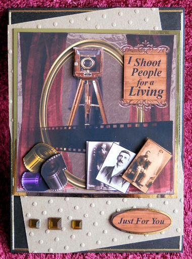 Making Memories Topper with Decoupage by Gail Pennycuick