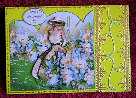 Lady in Flowers by Gail Pennycuick