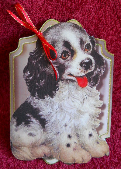 Print, Cut, and Fold Beautiful Spaniel Pup by Gail Pennycuick