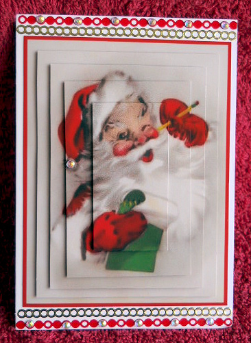 Santa Toppers by Gail Pennycuick
