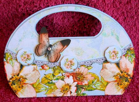 New Size Handbagcard Appleblossom 106 by Gail Pennycuick