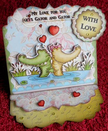 Gator Love Easel Mini Kit by Gail Pennycuick