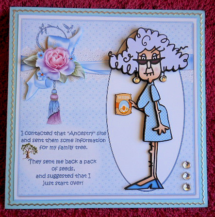 8x8 Stella and Her Ancestry Mini Kit by Gail Pennycuick