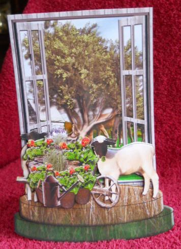Country Life Pedestal Card Kit by Gail Pennycuick