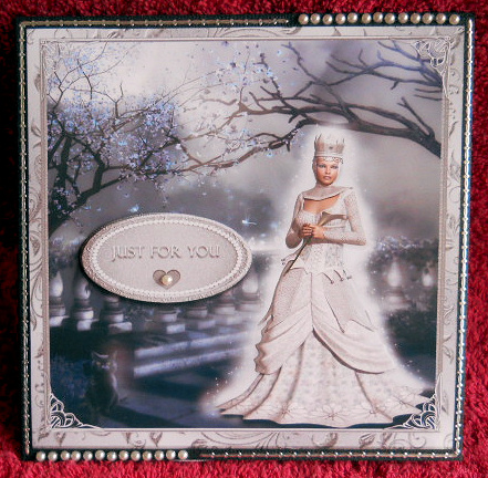 Silver Snow Queen -  with Love by Gail Pennycuick