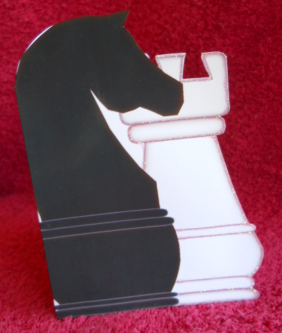 Chess Shaped Card by Gail Pennycuick