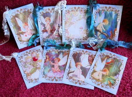 Fairy Glen Tags/mini Cards by Gail Pennycuick