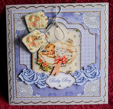 Baby Boy Special 8in Tag N' Envelope Kit by Gail Pennycuick