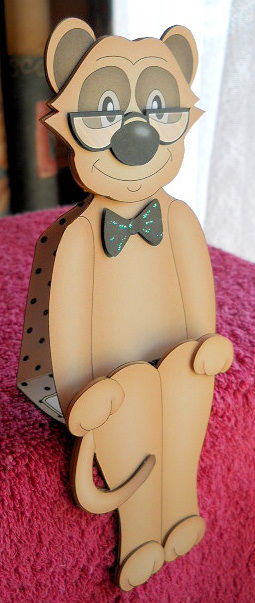 3D on the Shelf Card Kit - Little Meerkat Boris by Gail Pennycuick