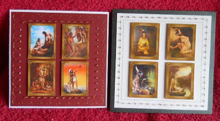 Adelaide Hiebel - Indian Maiden Tags by Gail Pennycuick
