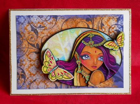 Peace on Earth Backing Paper by Gail Pennycuick