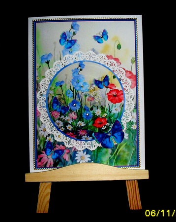 Field Flowers and Butterflies Step by Step Decoupage by Gail Collins