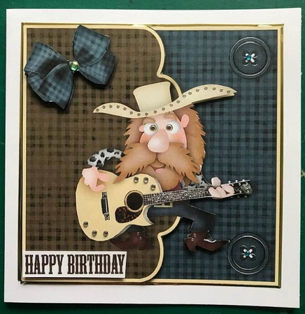 Country Envelope Card by Gail Collins