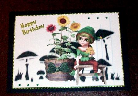 Elf in the Garden by Gail Collins