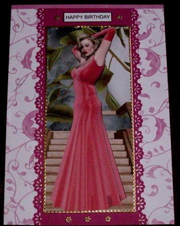 Pretty Woman in a Pink Dress by Gail Collins