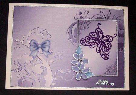 Flowers with Diamonds Matching Insert 5 x 7 Portrait by Gail Collins