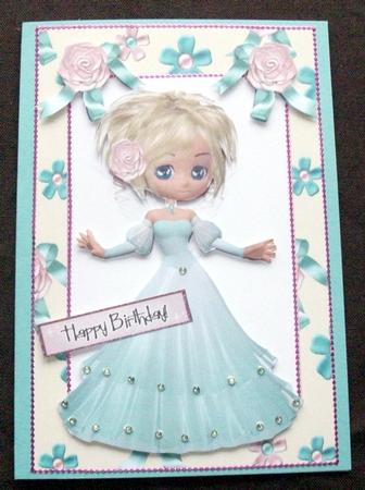 Little Spring Fae, with a Pretty White Dress by Gail Collins