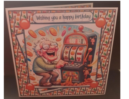 Fruit machine fun 7x7 by Gaye Robinson