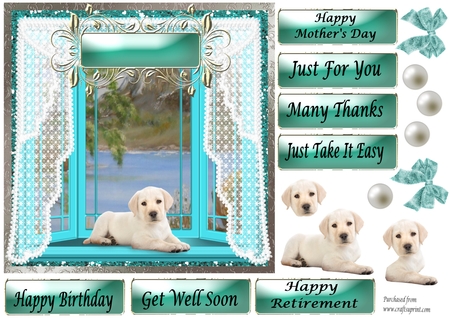 12 Lucky Touch Sentiment Tags - Cu4cu by Gaye Robinson