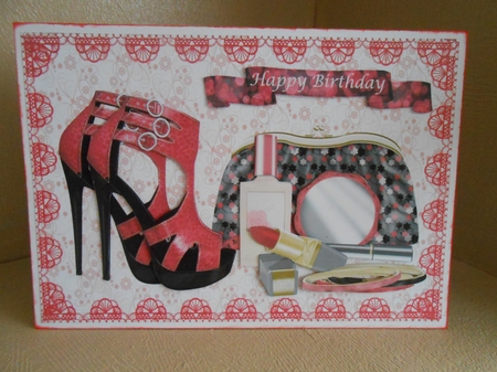 10 Animal Print Glamour Shoe Poser Tubes by Gaye Robinson
