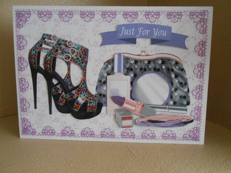 10 Animal Print Glamour Shoe Poser Tubes by Gaye Robinson