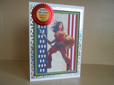 Super Hero - Wonder Woman by Gaye Robinson