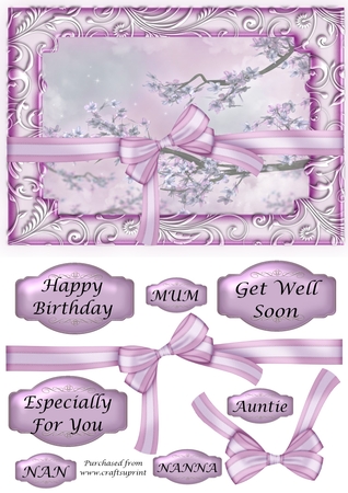 Bow Ribbon Wraps01 by Gaye Robinson