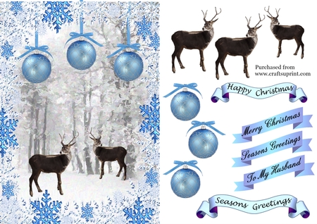Winter Painting Effect A5 Scenes by Gaye Robinson