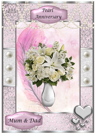 Pink & Silver collection  by Gaye Robinson