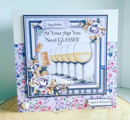 At Your Age You Need Glasses (White Wine) by Gaynor Greaves
