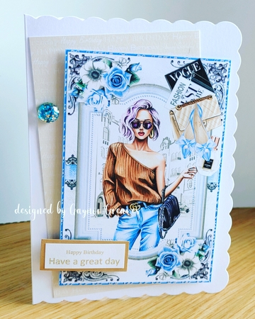 Glamour And Style Bumper Mini Page Kits by Gaynor Greaves