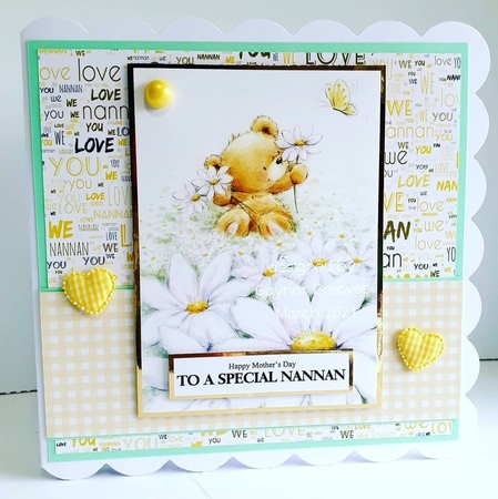 Nannan backing paper by Gaynor Greaves