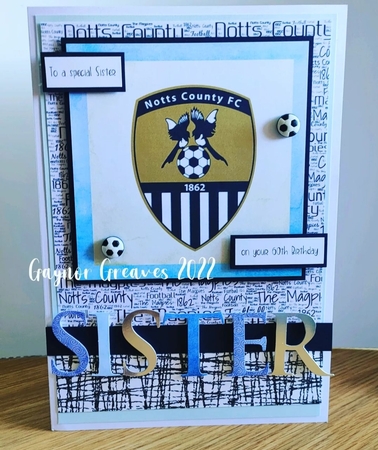 football BP Notts County  by Gaynor Greaves