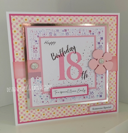 18th Birthday Topper by Gaynor Greaves