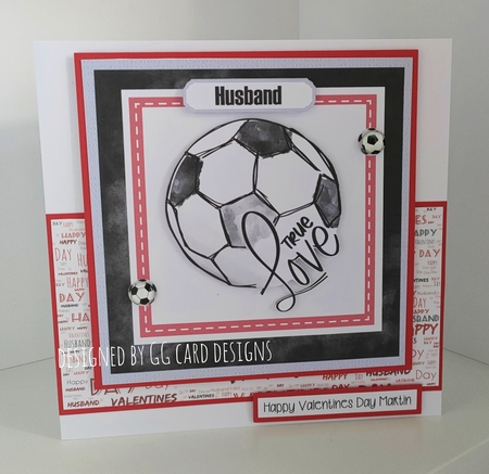 Football Valentine by Gaynor Greaves