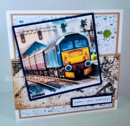 40 bp blue by Gaynor Greaves
