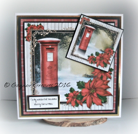 Woodland Walk Post Box by Gaynor Greaves