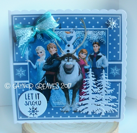 Winter Best Wishes 7 by Gaynor Greaves