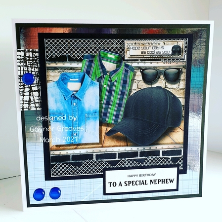 Shirt and Cap Day by Gaynor Greaves