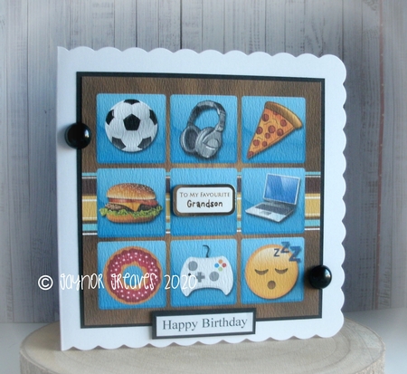 Teenage Boy Birthday by Gaynor Greaves