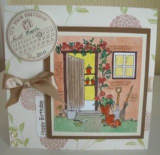 Potting Shed and Scarecrow Digi Stamps by Gaynor Greaves