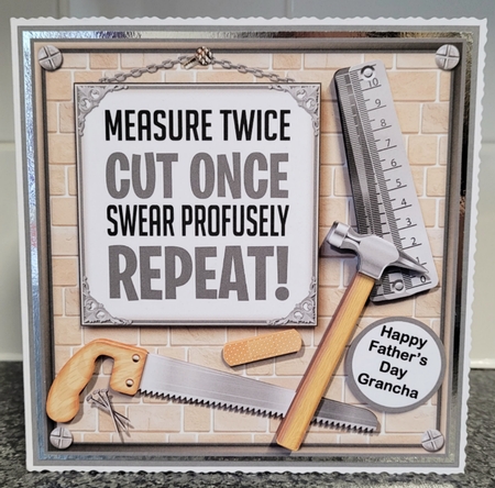 Measure Twice Cut Once! by Georgia Warner