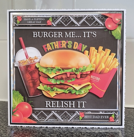 The Fathers Day Burger by Georgia Warner
