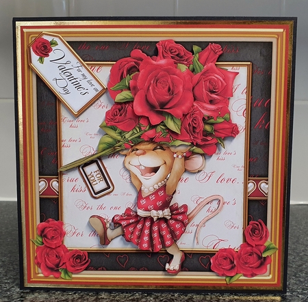 Mrs Valentines Mouse 4 Sheet Mini Kit by Georgia Warner
