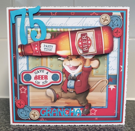 Mr Beer Mouse 4 Sheet Mini Kit by Georgia Warner