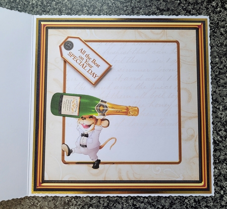 Mr Champagne Mouse 4 Sheet Mini Kit by Georgia Warner